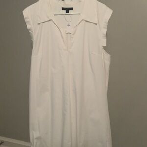 NEW - Banana Republic White Sleeveless Women's Dress